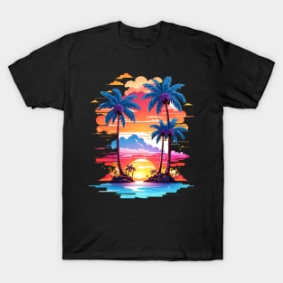 Sea beach art Lover T-Shirt